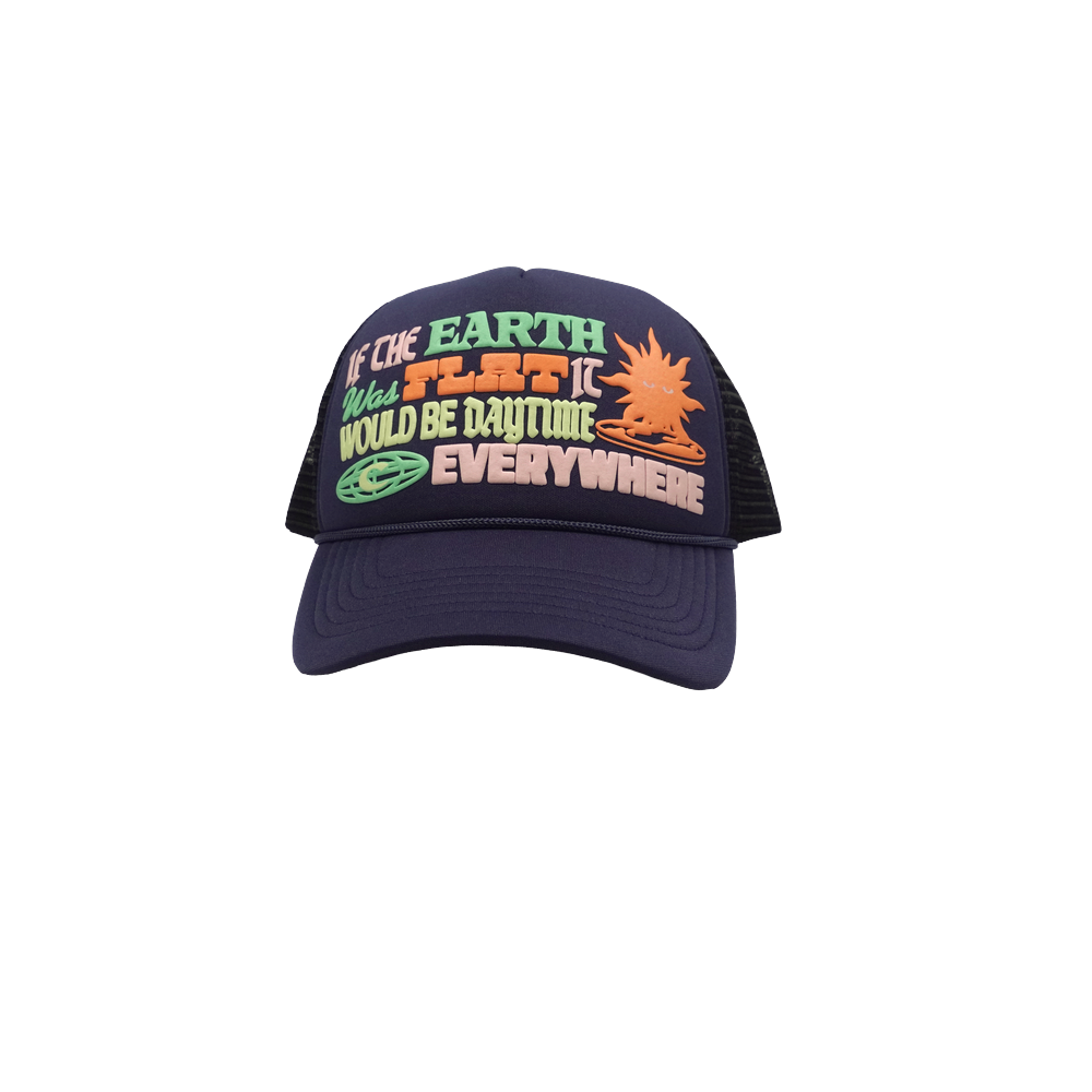 CaseOh Flat Earth Trucker Hat