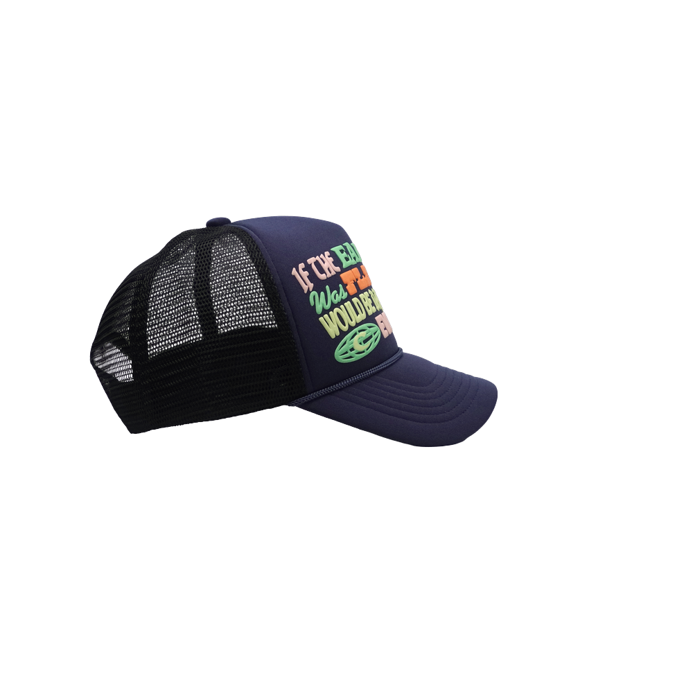 CaseOh Flat Earth Trucker Hat