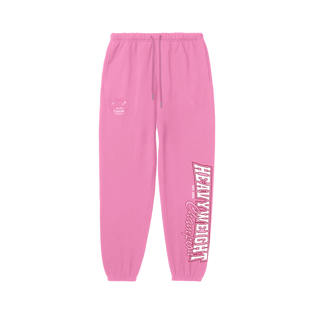 Pink Heavyweight Sweatpants