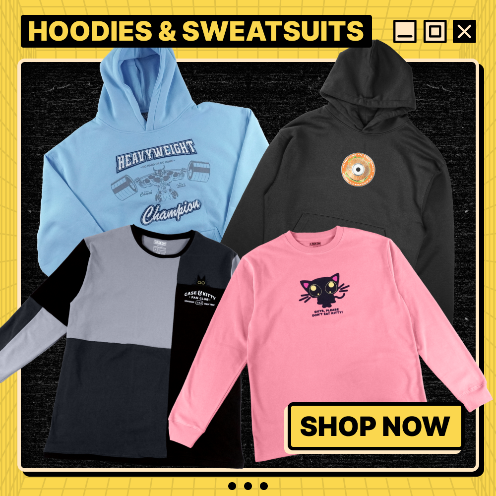 Shop hoodies and sweatsuits