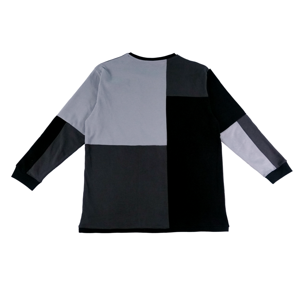 Case & Kitty Fan Club Longsleeve (Black/Grey)