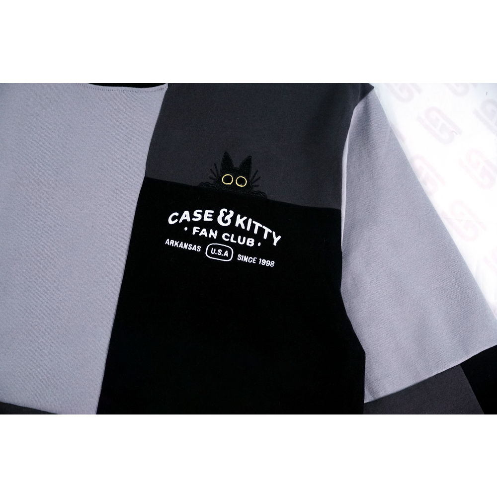 Case & Kitty Fan Club Longsleeve (Black/Grey)