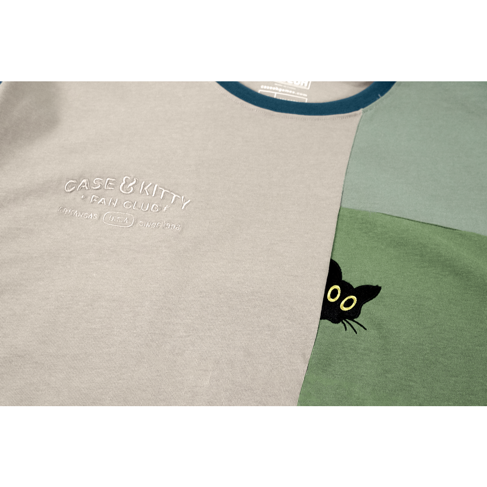 Case & Kitty Fan Club Longsleeve (Tan/Green)
